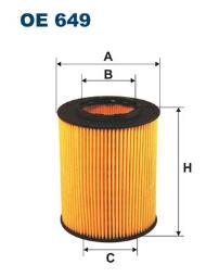 FILTR OLEJU BMW BENZ. 2,0-2,8 95- FILTRON FOE649        12