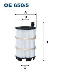 FILTR OLEJU AUDI BENZ.4,2FSI 06- /A6,A8,Q7,R8/ FILTRON FOE650/5       1