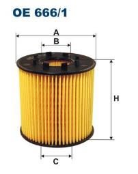 FILTR OLEJU OPEL DIESEL 2,2 02- /MOVANO/ FILTRON FOE666/1      12
