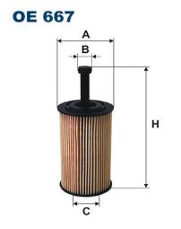 FILTR OLEJU CITROEN BENZ. 1,4-1,6 00- FILTRON FOE667        12