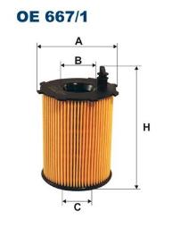 FILTR OLEJU CITROEN DIESEL 1,4-1,6HDI 09/01- FILTRON FOE667/1      12