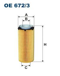 FILTR OLEJU BMW DIESEL 2,5-4,0 08- /SERIA 3,5,7,X5,X6/ FILTRON FOE672/3       1
