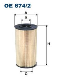 FILTR OLEJU HYUNDAI DIESEL 1,5CRDI 06-  /ACCENT,GETZ,ELANTRA/ FILTRON FOE674/2       1