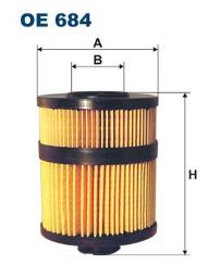 FILTR OLEJU OPEL DIESEL 3,0DT /VECTRA C/ FILTRON FOE684         1