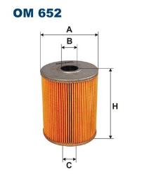 FILTR OLEJU AUDI BENZ. FILTRON FOM652         1