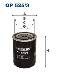 FILTR OLEJU AUDI DIESEL 1,9 TDI FILTRON FOP525/3      12