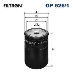 FILTR OLEJU AUDI BENZ. 1,6-2,8 95- /A4,6,8/ FILTRON FOP526/1      12