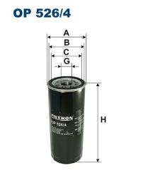 FILTR OLEJU AUDI BENZ. 3,7-4,2 /A6/ FILTRON FOP526/4       1