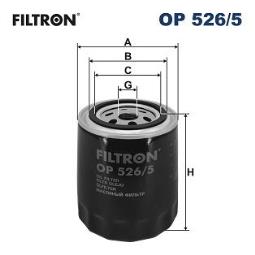 FILTR OLEJU AUDI BENZ. 2,4-2,8 99- /A6/ FILTRON FOP526/5      12