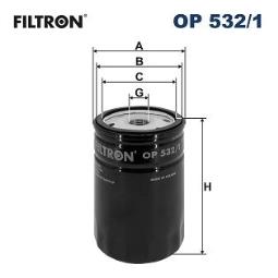 FILTR OLEJU FORD BENZ. 1,6-2,0 16V ZETA FILTRON FOP532/1      12