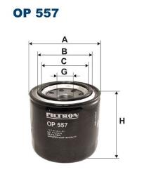 FILTR OLEJU MAZDA BENZ. 1,0-1,6 -88 FILTRON FOP557        12