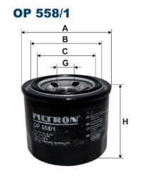 FILTR OLEJU HONDA BENZ. 1,3-2,2 88- FILTRON FOP558/1      12