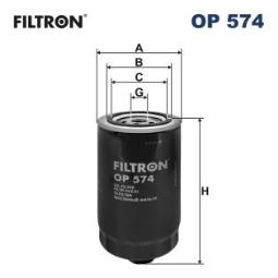 FILTR OLEJU VW DIESEL 2,4TD /LT/ FILTRON FOP574        12