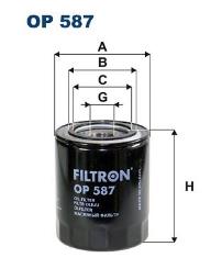FILTR OLEJU MITSUBISHI DIESEL 1,8-2,0   86- FILTRON FOP587        12