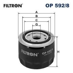 FILTR OLEJU FIAT DIESEL 2,3JTD 06- /DUCATO/ FILTRON FOP592/8      12