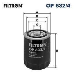 FILTR OLEJU KIA DIESEL 2,9D 99- /CARNIVAL/ FILTRON FOP632/4       1