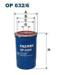 FILTR OLEJU KIA DIESEL 2,2CRDI 06- /SANTA FE II/ FILTRON FOP632/6       1
