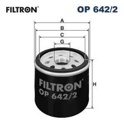FILTR OLEJU RENAULT BENZ. FILTRON FOP642/2      12