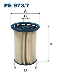 FILTR PALIWA VW DIESEL 1,6-2,0TDI 10- /PASSAT,SHARAN,SEAT ALHAMBRA,AUDI A3/ FILTRON FPE973/7       1