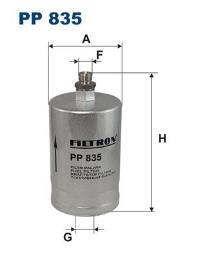 FILTR PALIWA DB BENZ. FILTRON FPP835         1