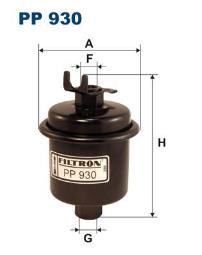 FILTR PALIWA HONDA BENZ. 1,4 /CIVIC/ FILTRON FPP930         1