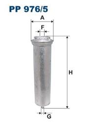 FILTR PALIWA BMW DIESEL 1,6-3,0D 05- /3,E90-93/ FILTRON FPP976/5      12