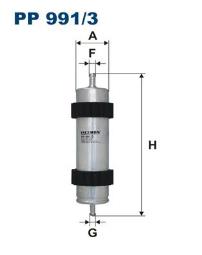 FILTR PALIWA AUDI DIESEL 2,0-3,0TDI 11- /A6,A7/ FILTRON FPP991/3       1