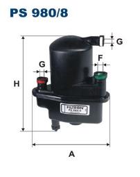 FILTR PALIWA RENAULT DIESEL 1,5DCI 04-  /CLIO III,MODUS/ FILTRON FPS980/8       1