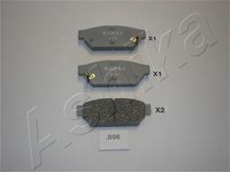 KLOCKI HAM./TYŁ/ MITSUBISHI COLT 1,6 91- JPP 51-05-596
