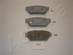 KLOCKI HAM./TYŁ/ MITSUBISHI COLT 1,6 91- JPP 51-05-597
