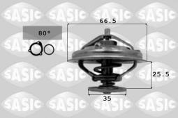 TERMOSTAT AUDI SEAT VW A3 TT ALH        /SASIC/ SA3306070