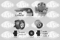 ZESTAW ROZRZĄDU Z POMPĄ WODY FORD VAG A 3 A4 A6 GALAXY ALHAMBRA ALTEA LEON TOLEDO OCTAVIA SASIC SA3906080