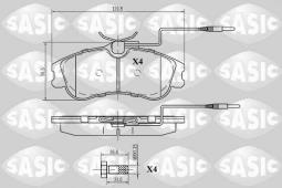 KLOCKI HAM.CITROEN PEUGEOT BERLINGO XSARA 306 PARTNER SA6210007