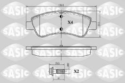 KLOCKI HAM.CITROEN DS AUTO PEUGEOT BERLINGO C ELYSEE C2 C3 C3 PICASSO C SA6210012