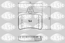 KLOCKI HAM.CITROEN C5 -2008 SA6210034