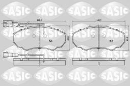 KLOCKI HAM.CITROEN JUMPER -2006 FIAT DUCATO 244 BOXER I II SA6210036