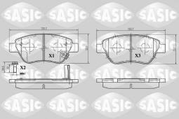 KLOCKI HAM.OPEL CORSA D SA6216005