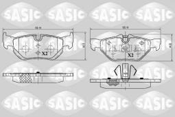 KLOCKI HAM.BMW SER.1 E81 E82 E87 E88 SER.3 E90 E91 E92 E93 X1 SA6216012