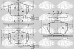 KLOCKI HAM.AUDI SEAT SKODA VW A4 A6 EXEOSUPERB PASSAT SA6216013