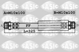 PRZEWÓD HAM.TYŁ L,P FORD FIESTA 1.25-1. 6 SASIC SA6606120