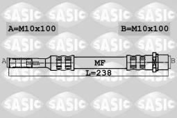 PRZEWÓD HAM.TYŁ L,P VW MULTIVAN,T 1.9D- 3 SASIC SA6606202