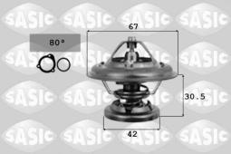 TERMOSTAT DB 124 190 CLASSE             /SASIC/ SA9000369
