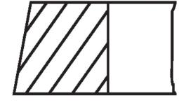 PIERŚ.TŁ.VW 1,6 @76,5*1,2*1,5*2,5 /ADZ//AJV/ MAHLE 030 82 N0