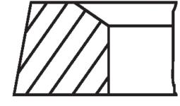 PIERŚ.TŁ.RENAULT 1,2-1,4 @75,8*1,5*1,75*3 /E6J/ MAHLE 021 01 N0