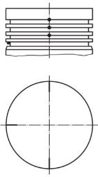 KARTOTEKA /MAHLE/ RENAULT MAHLE 022 04 00