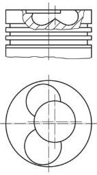 KARTOTEKA /MAHLE/ VW MAHLE 030 56 02