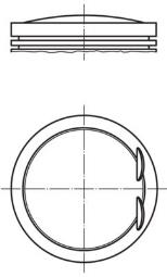 KARTOTEKA /MAHLE/ VW MAHLE 028 PI 00128 002
