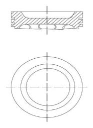 KARTOTEKA /MAHLE/ VW MAHLE 030 34 00