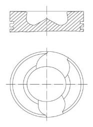 KARTOTEKA /MAHLE/ VW MAHLE 030 98 00