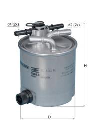 FILTR /MAHLE/ DACIA MAHLE KL404/16